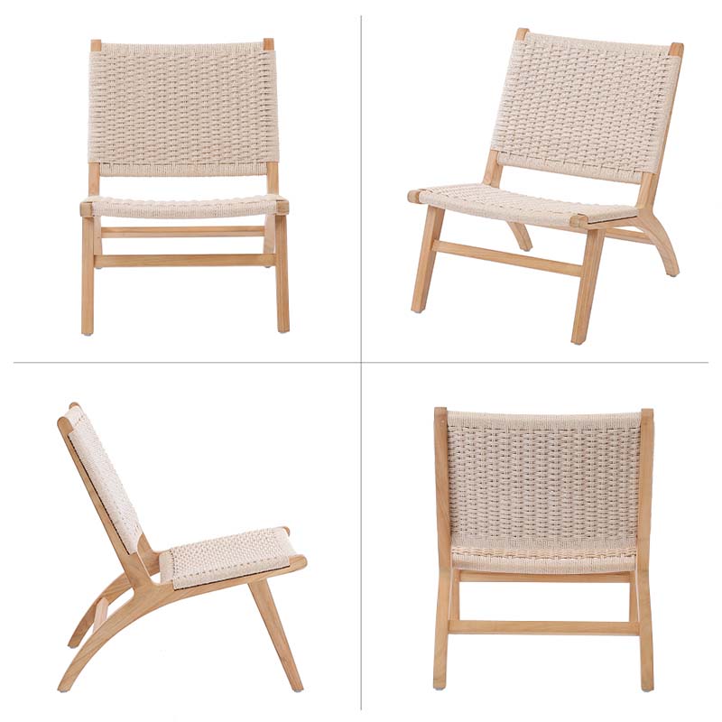 楽天市場】ペーパーコード チェア チーク無垢材 ソープ仕上げ 家具 無