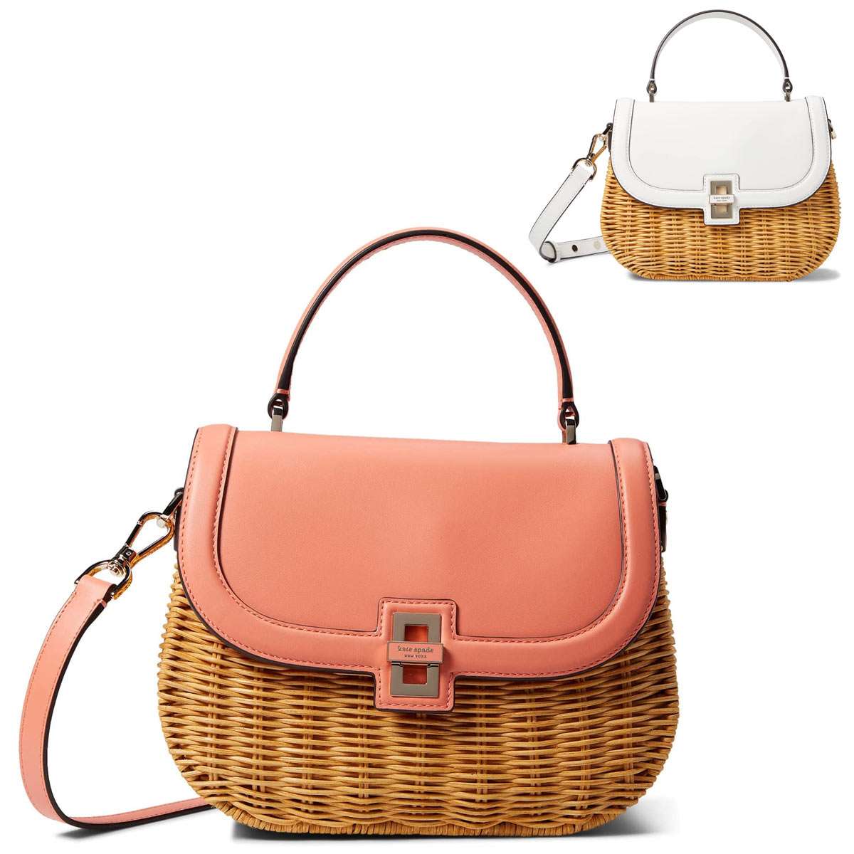 楽天市場】ケイトスペード カゴバッグ ショルダー ハンドバッグ 2Way