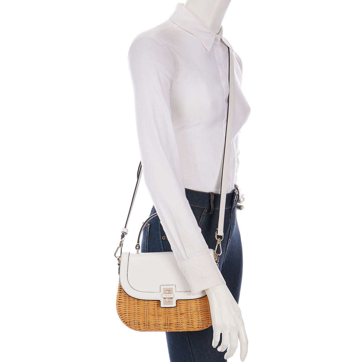 楽天市場】ケイトスペード カゴバッグ ショルダー ハンドバッグ 2Way