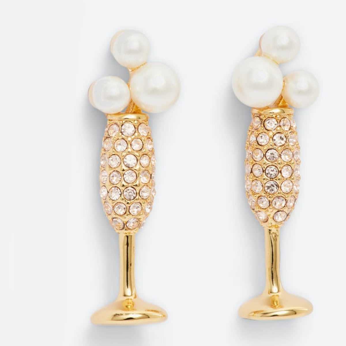 楽天市場】ケイトスペード ピアス パール シャンパン ブランド 落ち