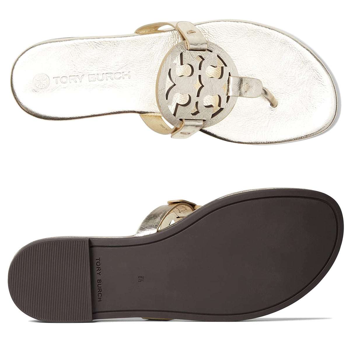 TORY BURCH フラットサンダル トリーバーチ リボン フラットサンダル