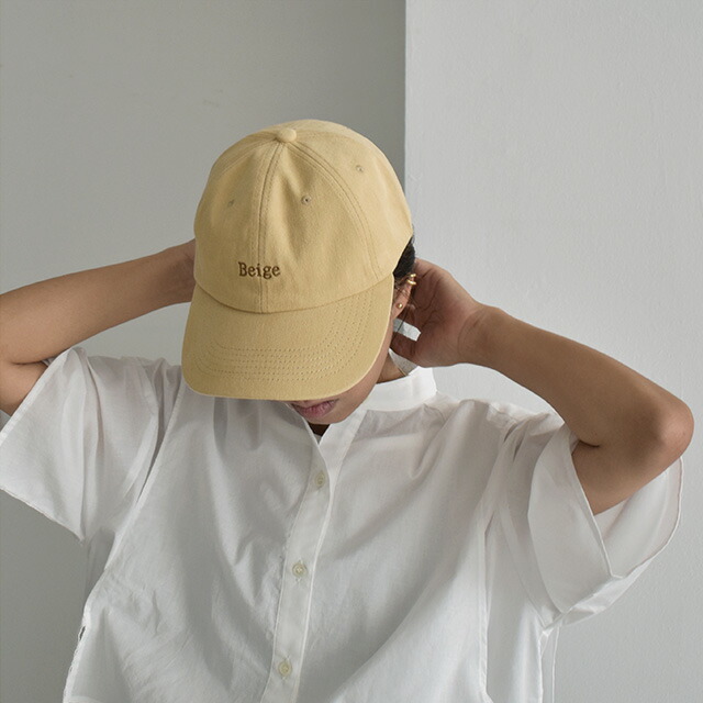 楽天市場】刺繍ロゴキャップ アイボリー/ベージュ/グレージュ
