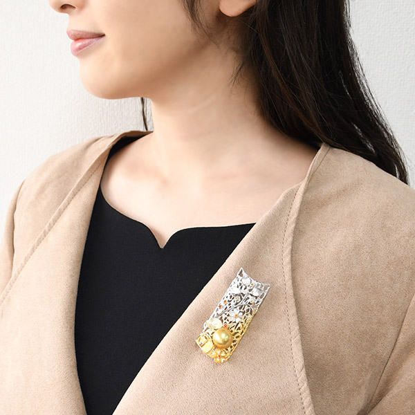 楽天市場】南洋真珠 ゴールド 白蝶真珠 の マルチカラーストーン