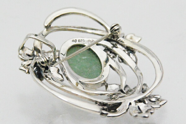 楽天市場】碌山 翡翠 シードパール ブローチペンダント 大粒ヒスイの