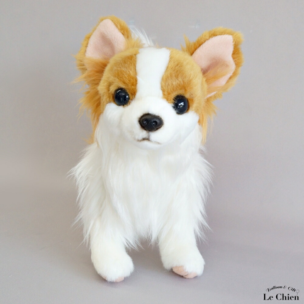 楽天市場】犬 ぬいぐるみ チワワ フォーン リアル 立ち チワワの