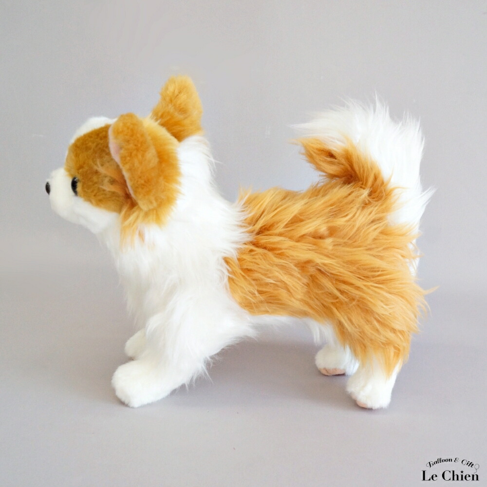 楽天市場】犬 ぬいぐるみ チワワ フォーン リアル 立ち チワワの