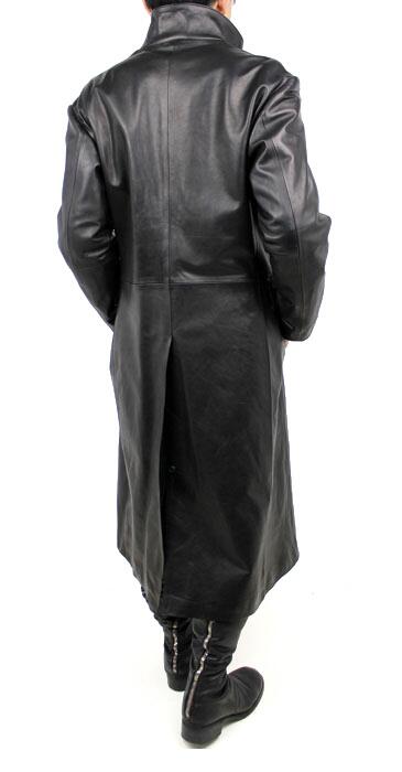 楽天市場】【送料無料】 ロングコート レザー メンズ コート ホース