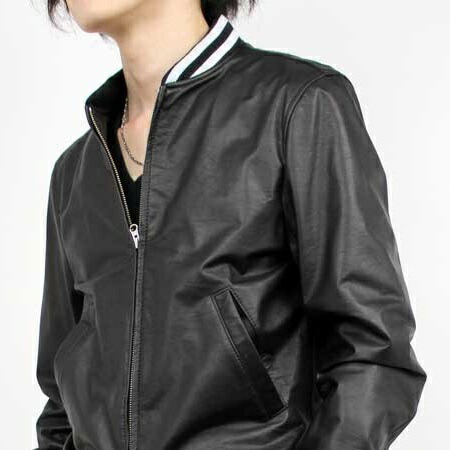 スタジャン X-LARGE レザースタジャン 本革使用 サイズM レザー 大きい