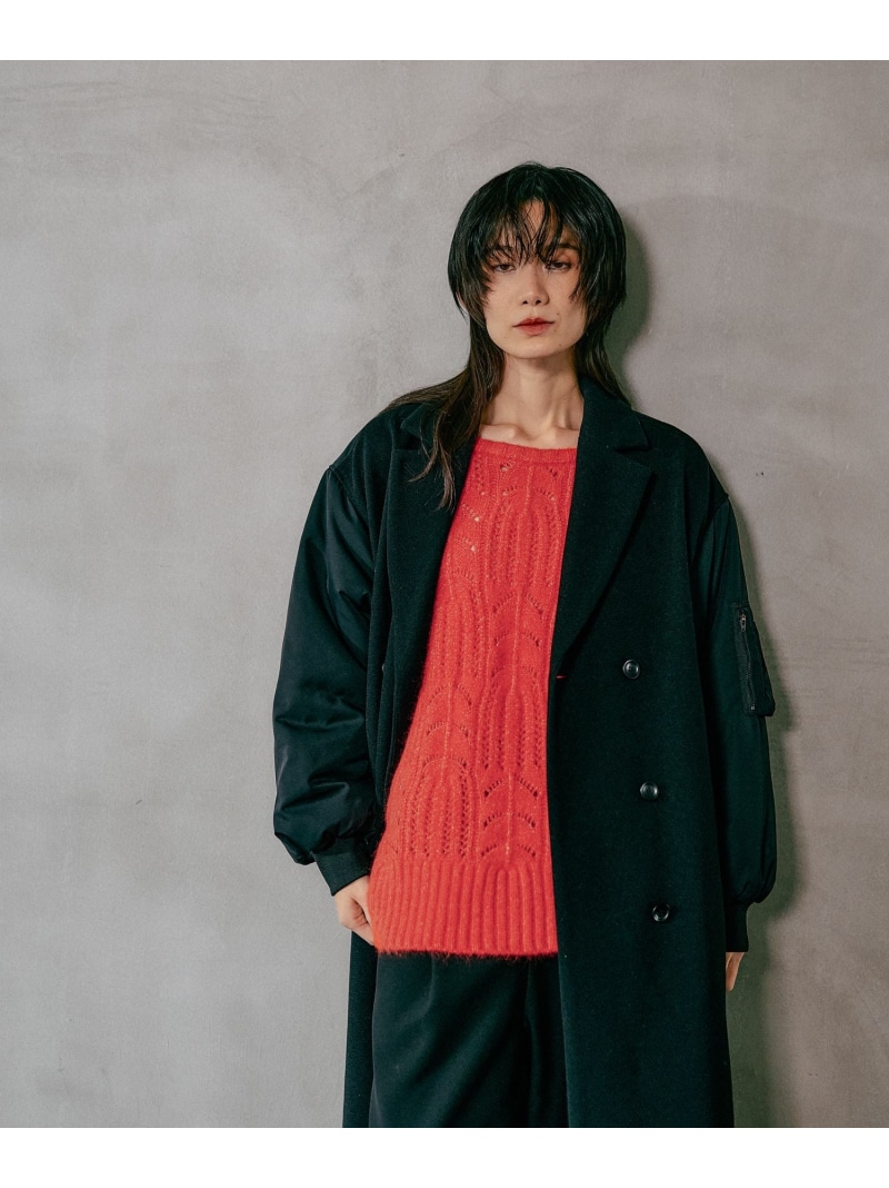 楽天市場】【SALE／30%OFF】ドッキングロングコート LEPSIM レプシィム