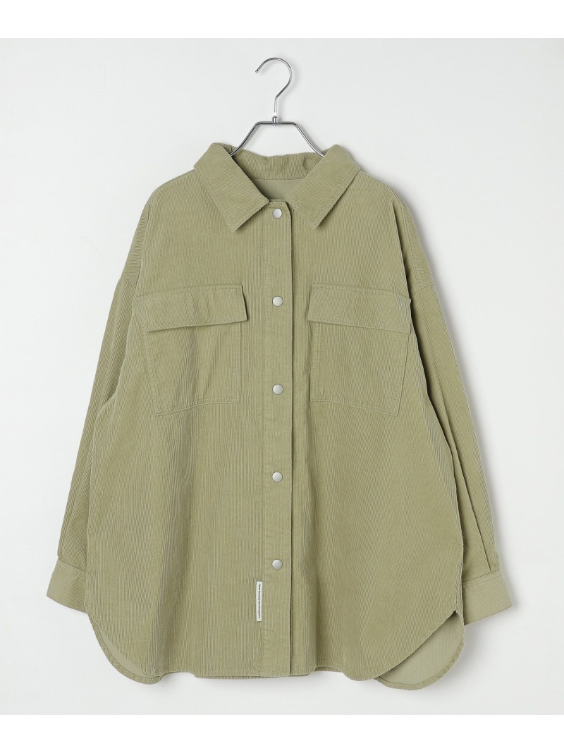 楽天市場】【SALE／50%OFF】コーデュロイBIGシャツ LEPSIM レプシィム