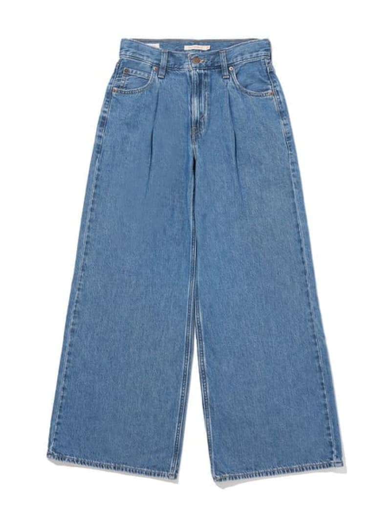 楽天市場】【SALE／50%OFF】BAGGY DAD WIDE LEG ジーンズ ミディアム