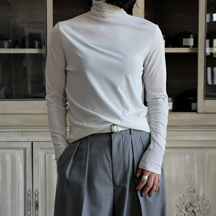 楽天市場】FIRO BIANCO UNO 25AW 80/1ハイブリットラマタートルネック