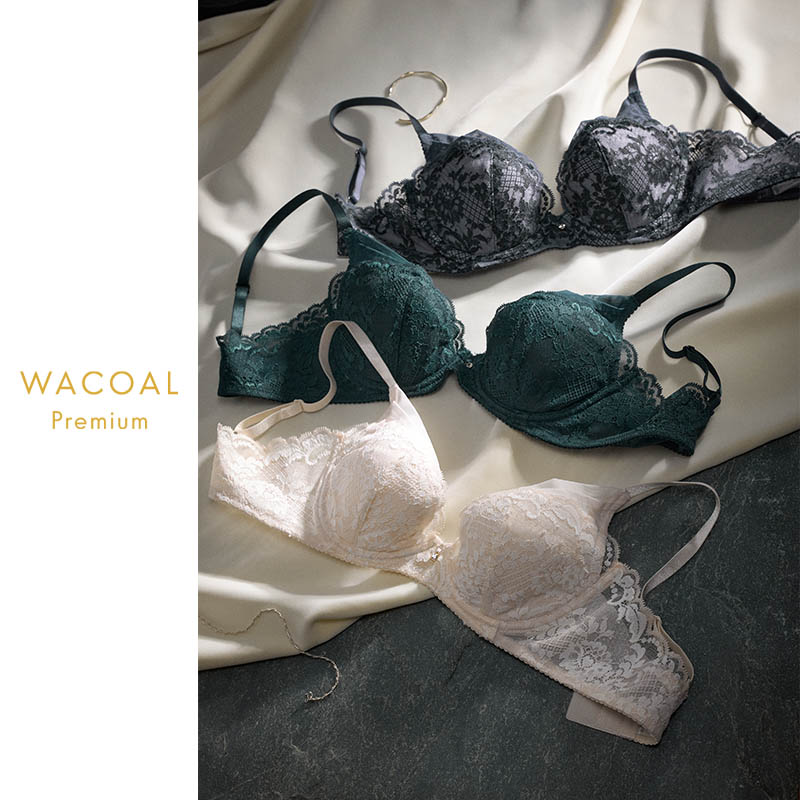 楽天市場】20%OFF ワコール プレミアム 13シリーズ ブラジャー 3/4