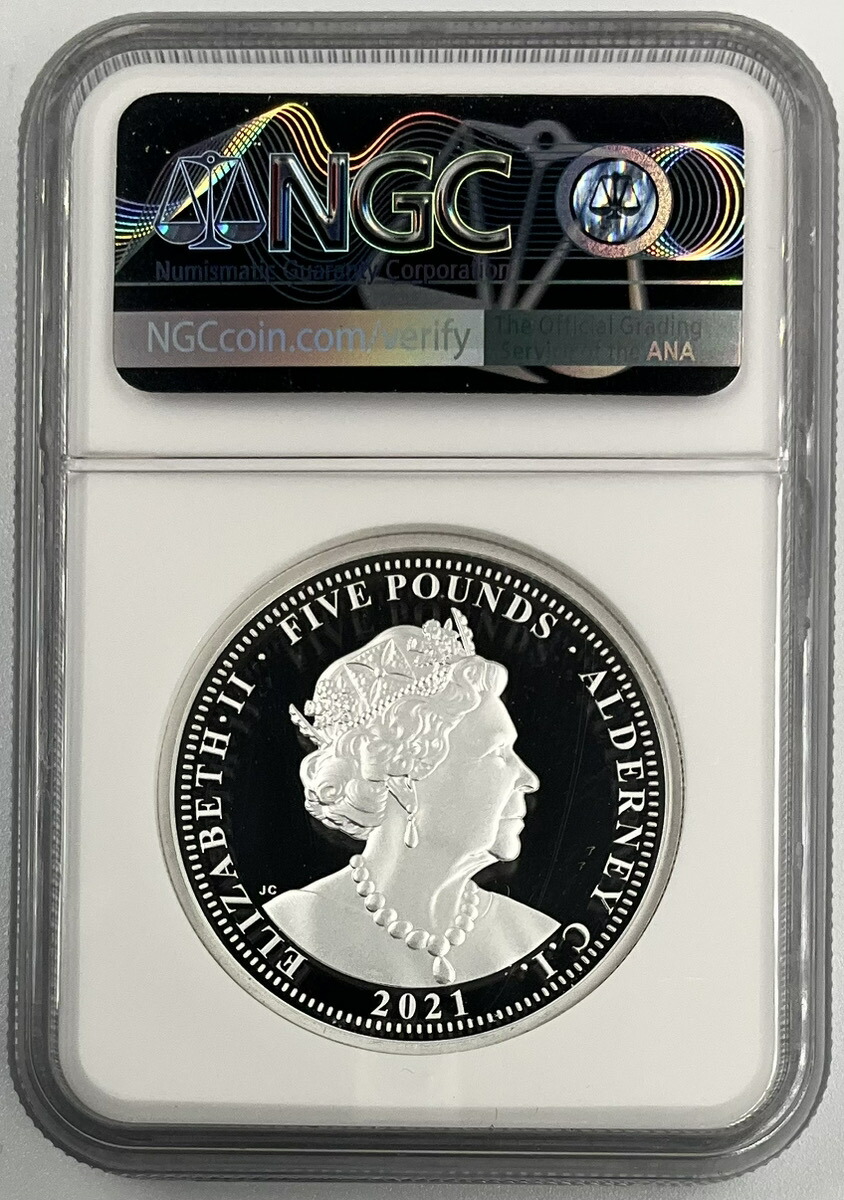 楽天市場】2021年 イギリス ウナとライオン オルダニー 5ポンド 2oz