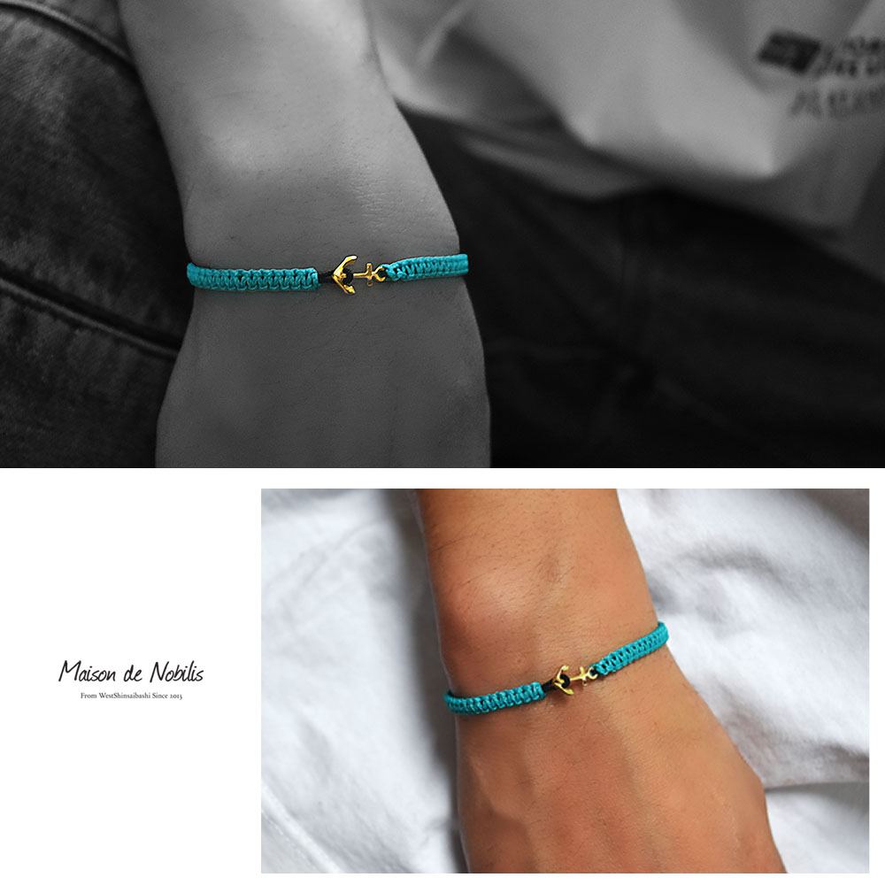 楽天市場】【K18 ゴールド / 別注カラー】ブレスレット アンクレット