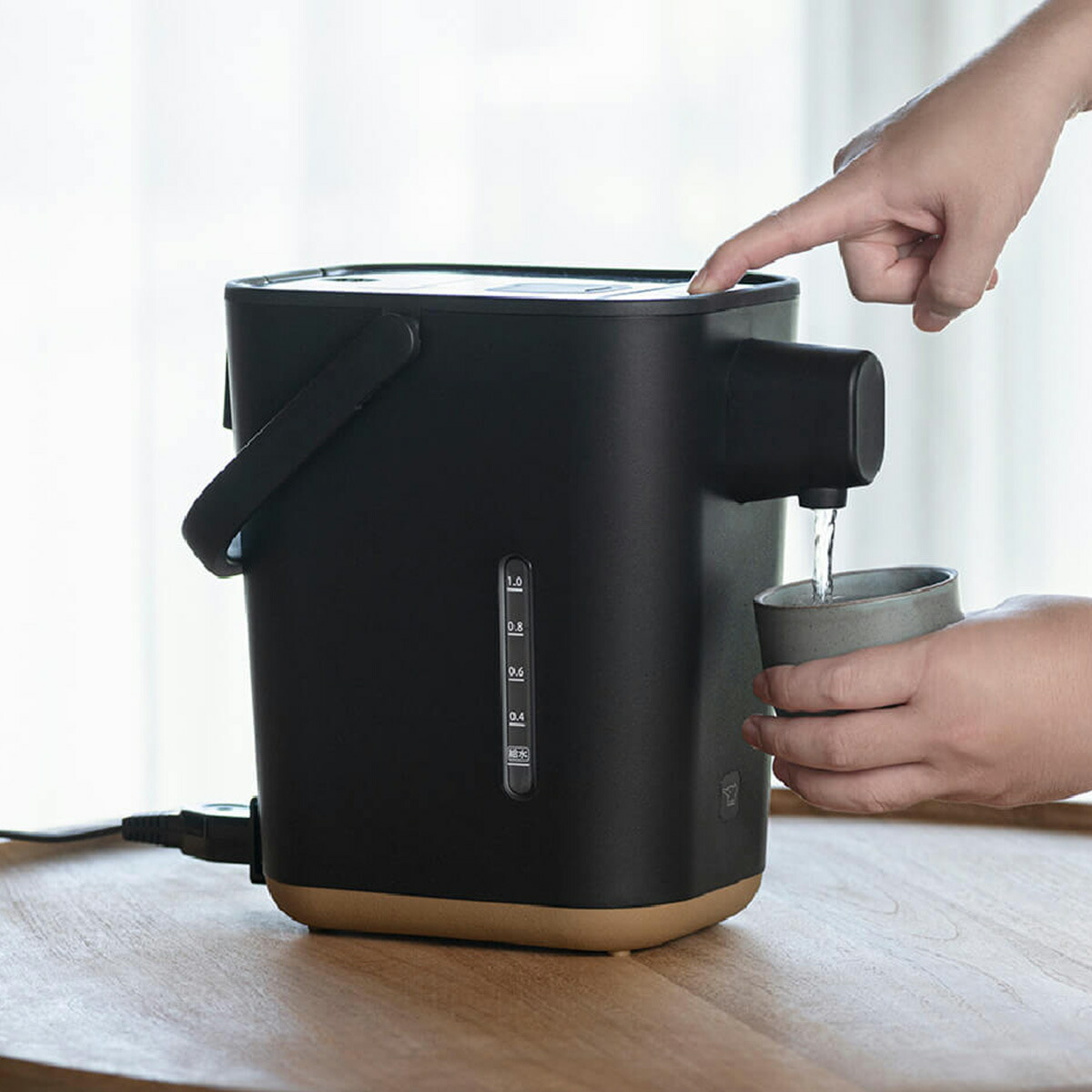 楽天市場】【先着半額クーポン】電気ポット おしゃれ 象印 STAN. 電動