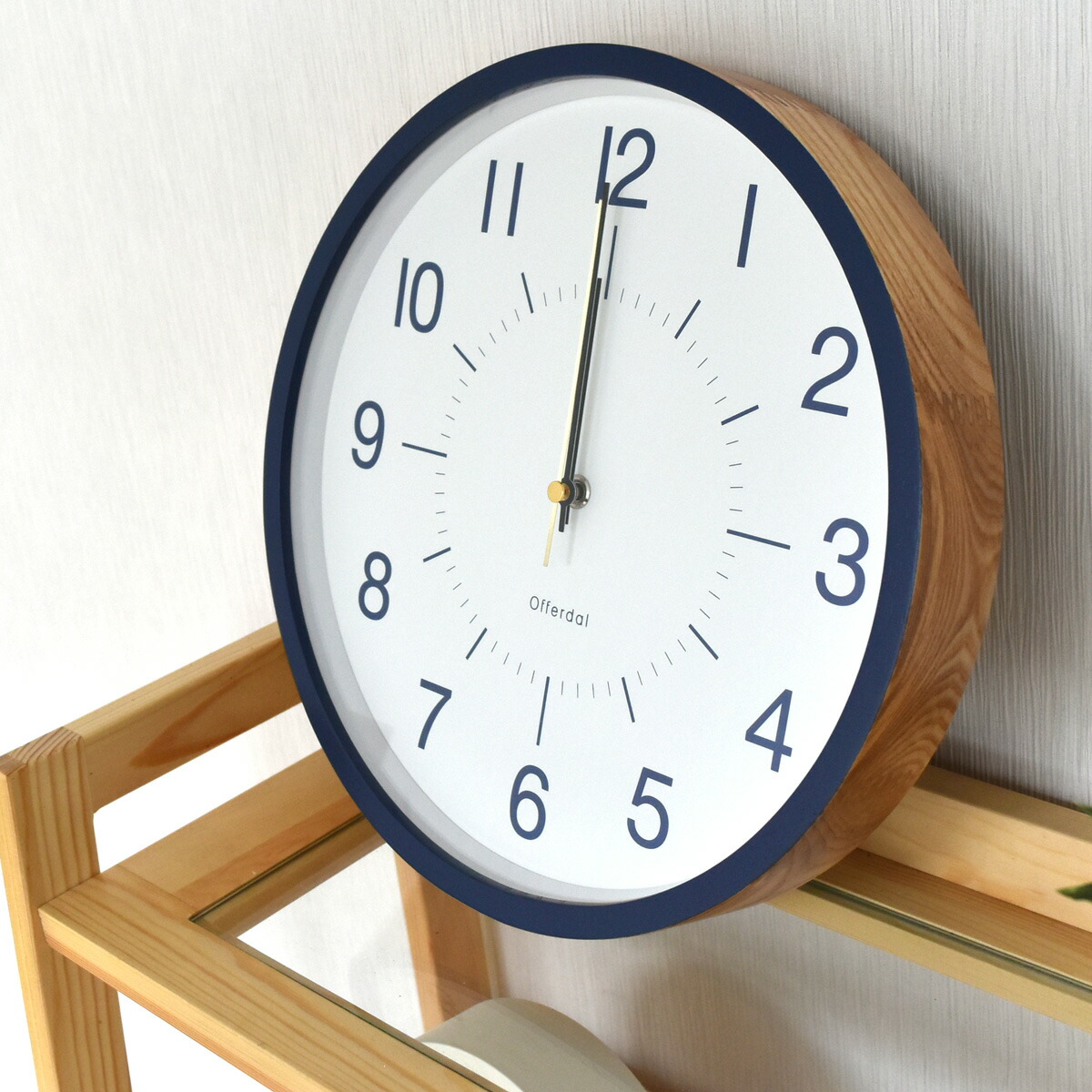 楽天市場】掛け時計 電波時計 おしゃれ 壁掛け時計 電波 時計 壁掛け