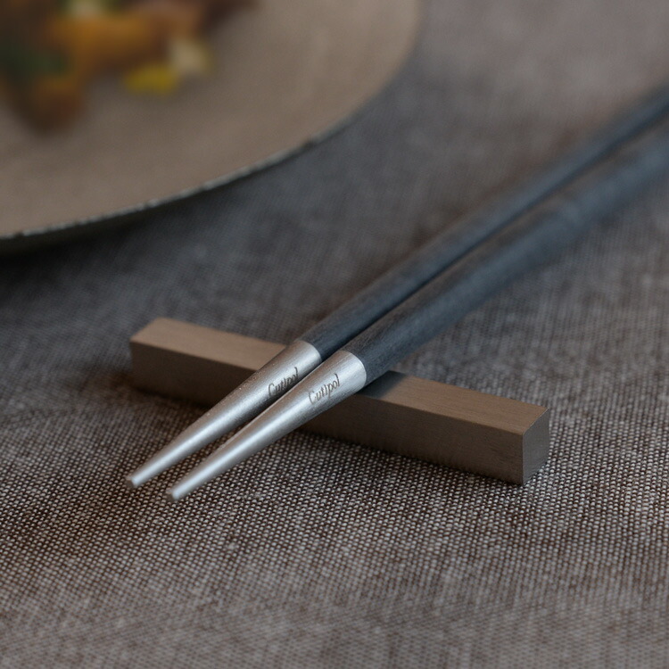 楽天市場】【正規取扱店】 クチポール GOA 箸 箸置き 1膳 ブラック