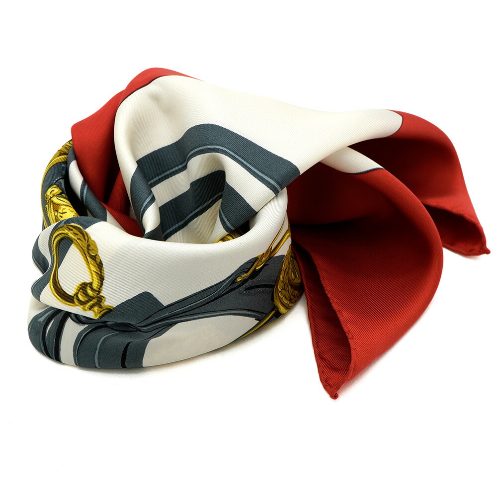 楽天市場】【新規様特典】【美品】エルメス カレ90 スカーフ BRIDES de