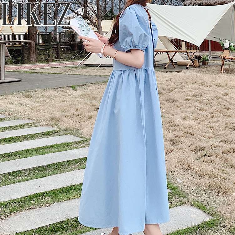 楽天市場】ワンピース 半袖 無地 レディース 春 夏 秋 トップス 可愛い