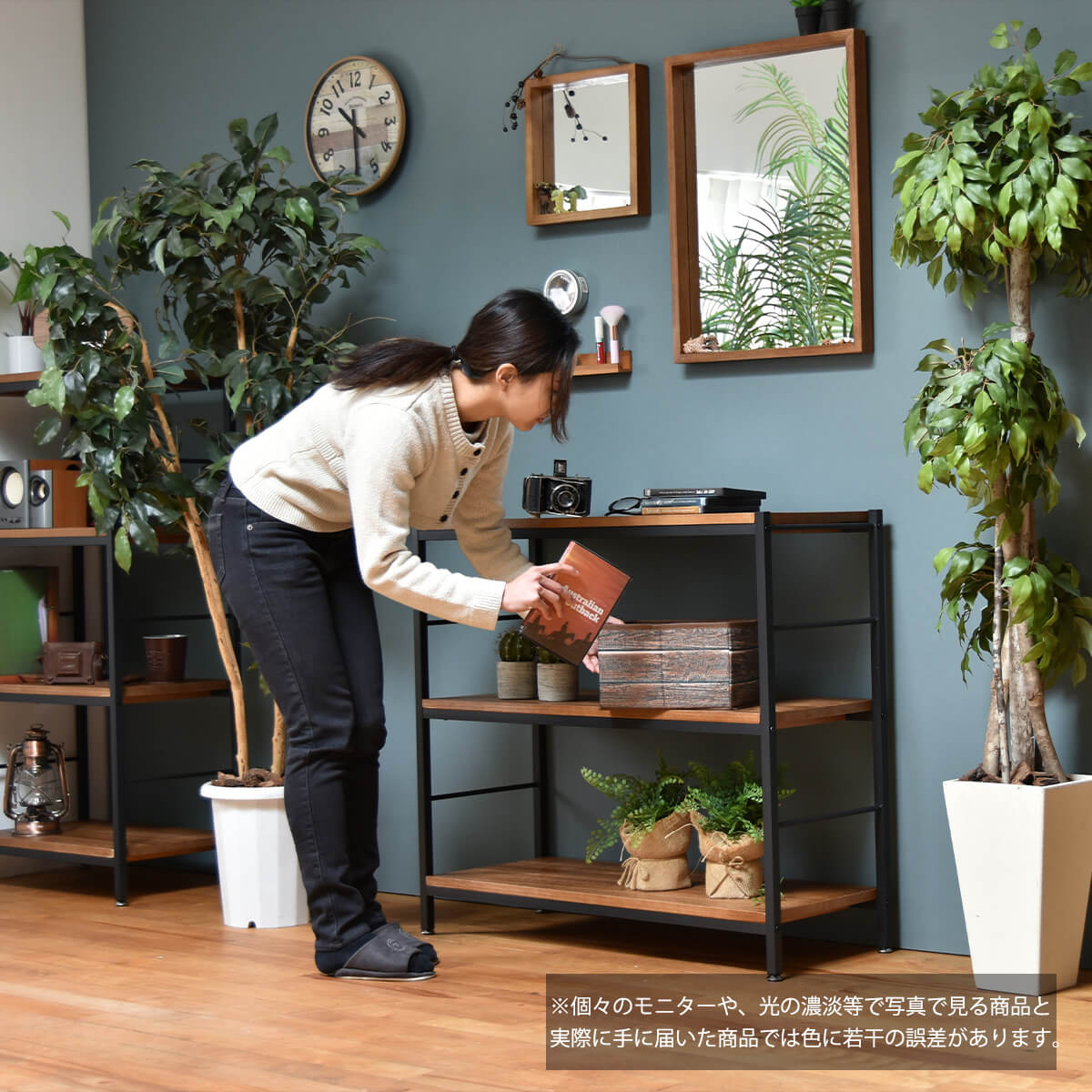 楽天市場】ラック 棚 オープンラック 木製 ウッドラック パ