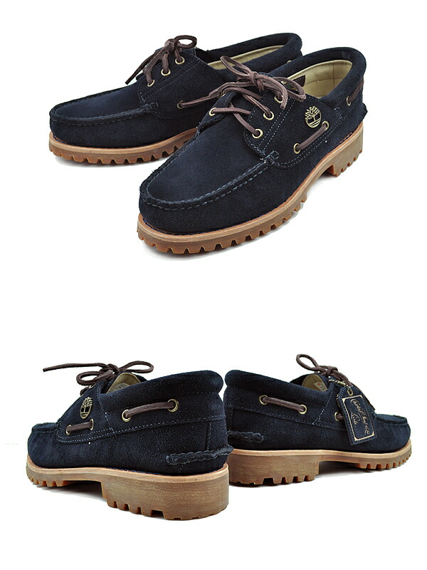 楽天市場】Timberland 3EYE CLASSIC LUG DARK BLUE SUEDE TB 0a683w