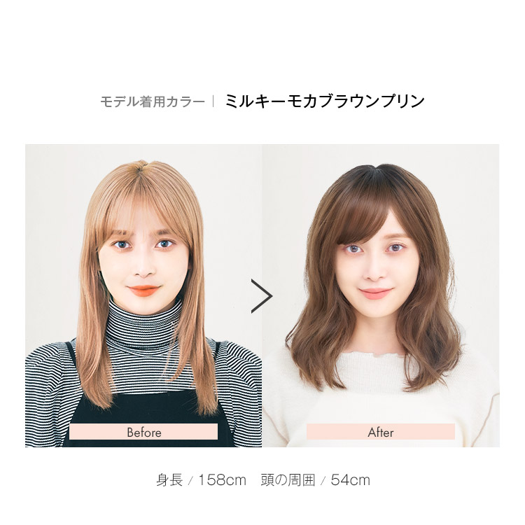 楽天市場】ウィッグ ミディアム セミロング フルウィッグ Mサイズ