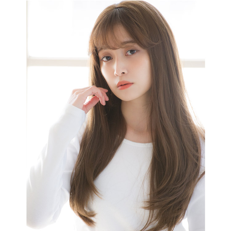 楽天市場】自然 ハーフウィッグ ウィッグ エクステ 「ハーフ・ロング