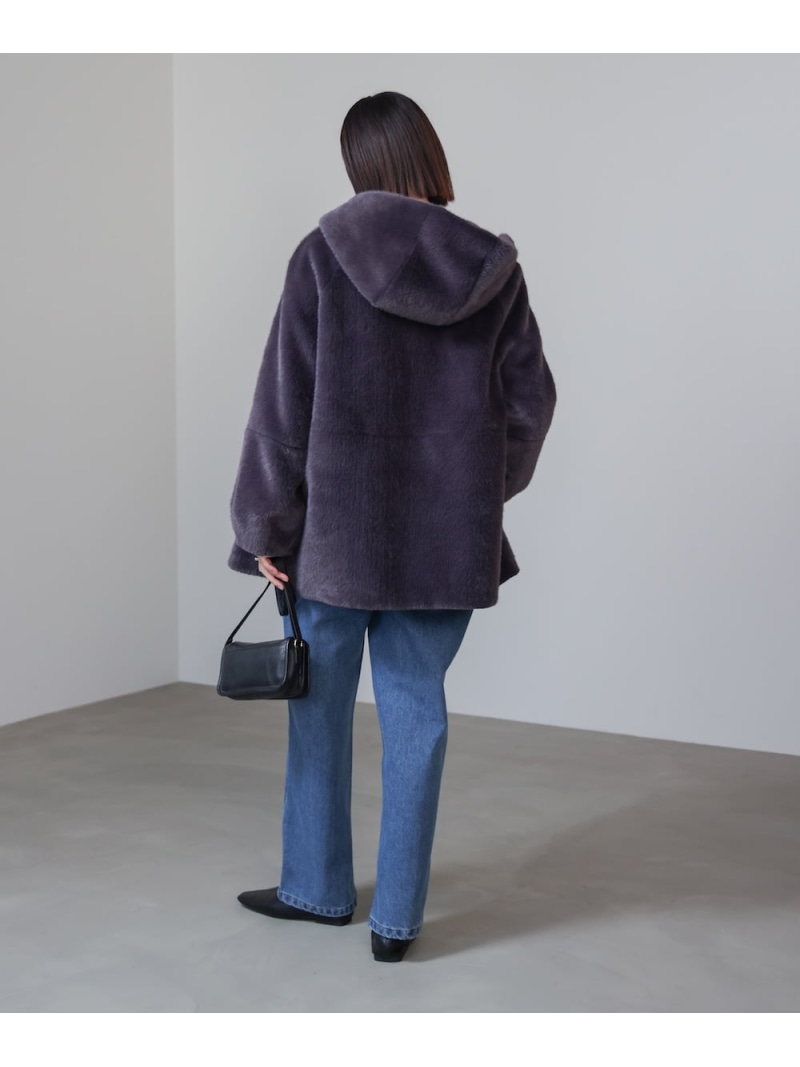 楽天市場】【SALE／25%OFF】フェイクファーコート Bou Jeloud バブ