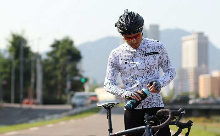 楽天市場】【送料無料】サイクルウエア『シャトン LS（エルエス