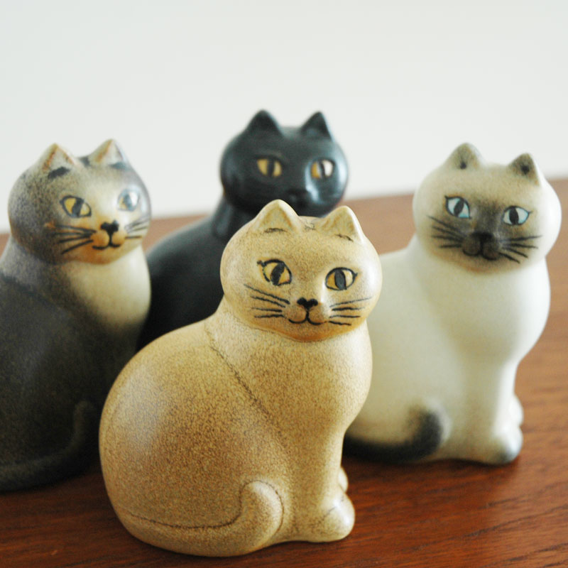 楽天市場】リサラーソン 猫 置物の通販
