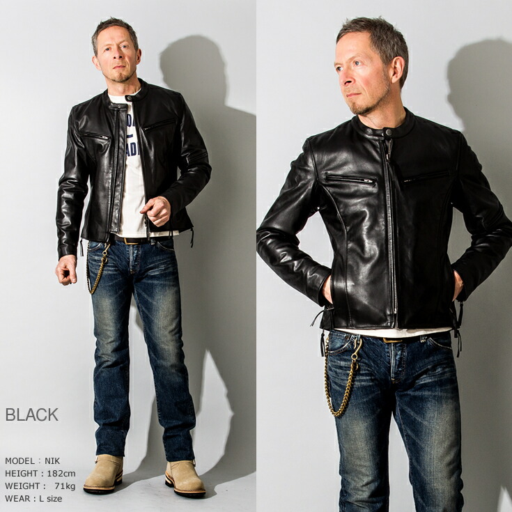 楽天市場】【50%OFFクーポン】本革 高機能防寒仕様シングルライダース