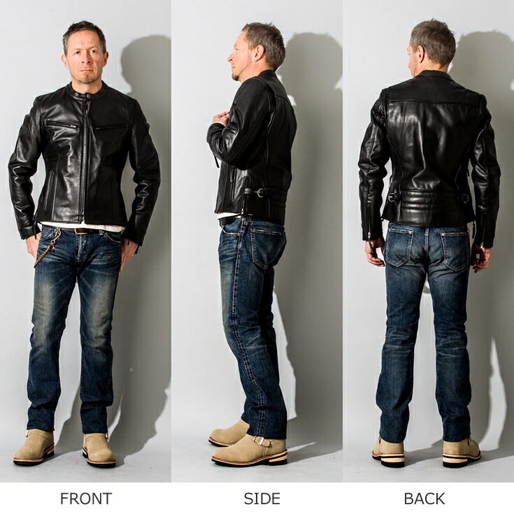 楽天市場】【50%OFFクーポン】本革 高機能防寒仕様シングルライダース