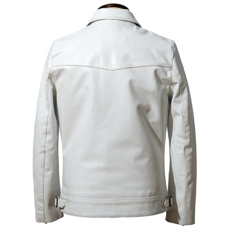 楽天市場】【50%OFFクーポン】Liugoo Leathers 本革 UK襟付きシングル