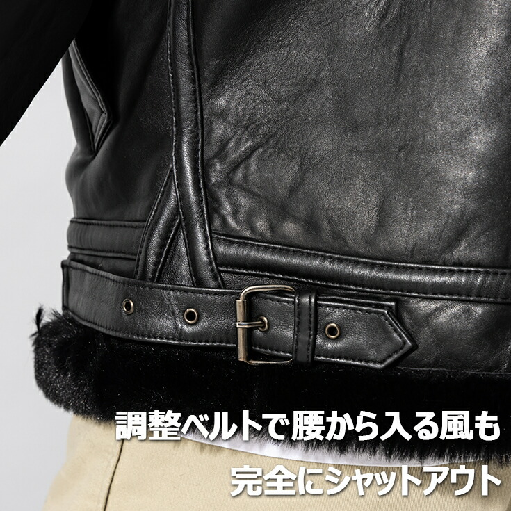 楽天市場】【20周年記念20%OFFクーポン】Liugoo Leathers 本革 B-3