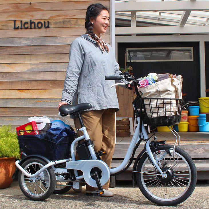 楽天市場】電動自転車 電動アシスト 電動補助 三輪車 電動 自転車 アシ