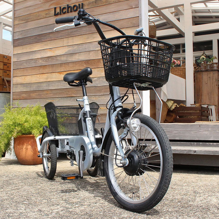 楽天市場】電動自転車 電動アシスト 電動補助 三輪車 電動 自転車 アシ
