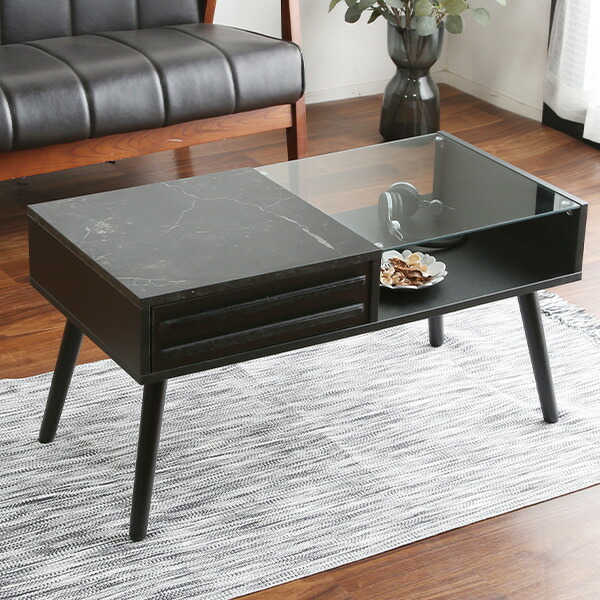 楽天市場】木製センターテーブル ディスプレイテーブル 収納テーブル