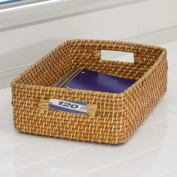 楽天市場】籐かご a4サイズの通販