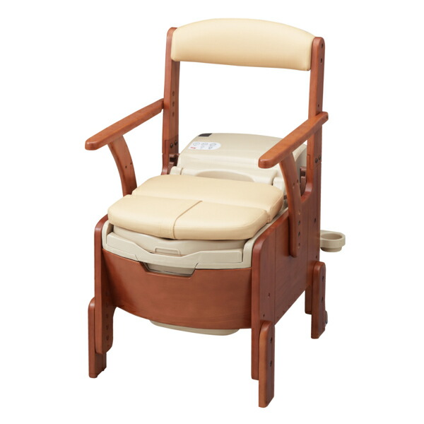 楽天市場】ポータブルトイレ ライトノーマル コンパクト 軽量 暖房便座