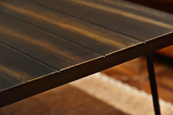 楽天市場】センターテーブル 幅100cm 木製 天然木 アイアン脚 ロー