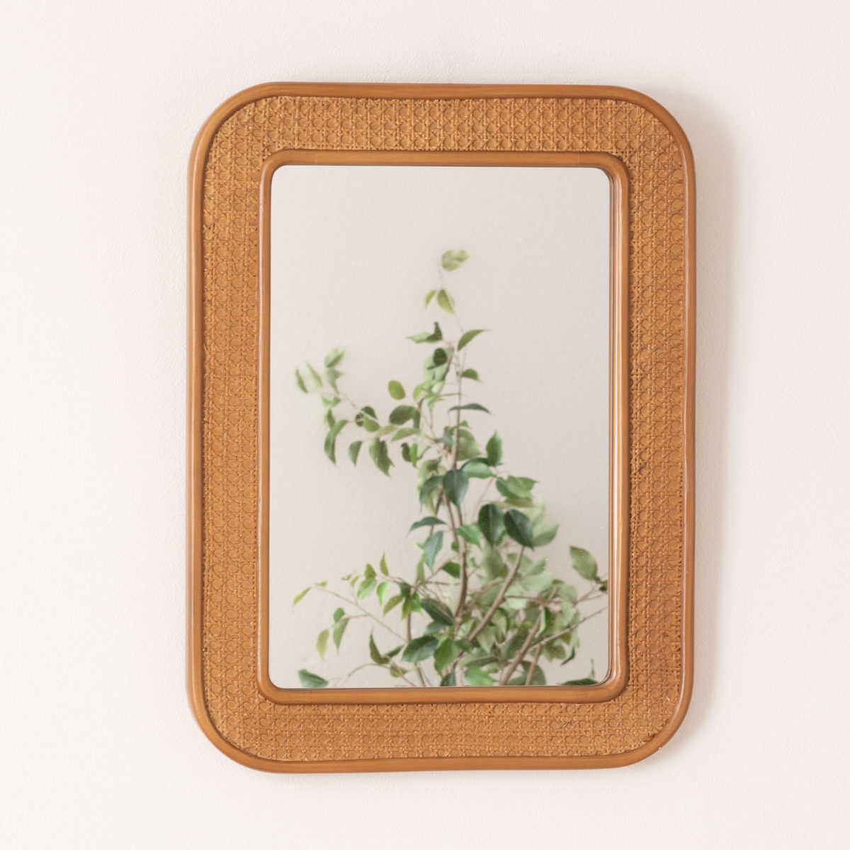 楽天市場】ウォールミラー ラタン 幅45×高さ60cm カゴメ編み （ 籐