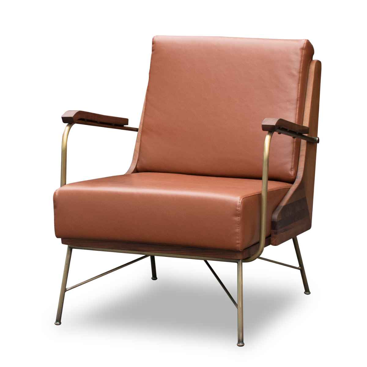 楽天市場】ソファ 1人掛け ヴィンテージ調 ウォールナット背板 幅66cm