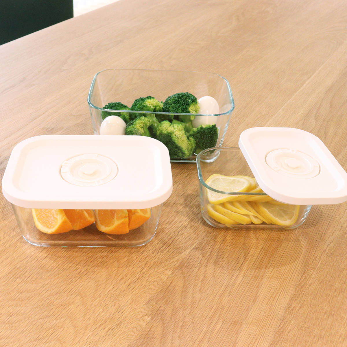 楽天市場】保存容器 真空シーラー Fresh Plan キャニスターセット 3個