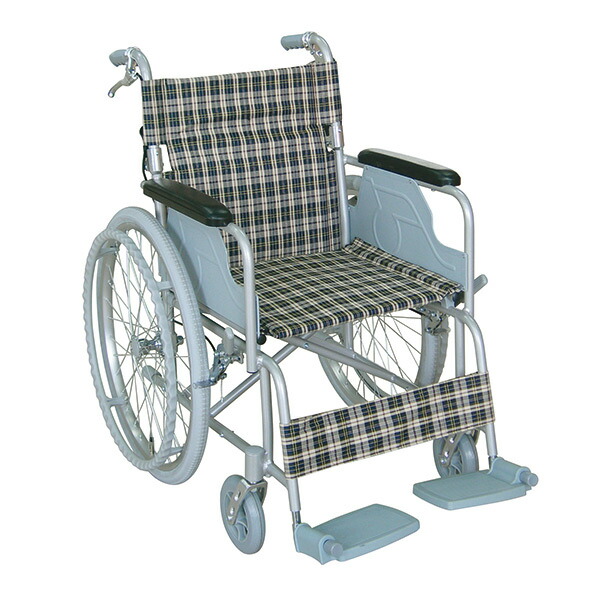 楽天市場】車いす 自走式 背折れタイプ 座面幅44cm テイコブ ハンド