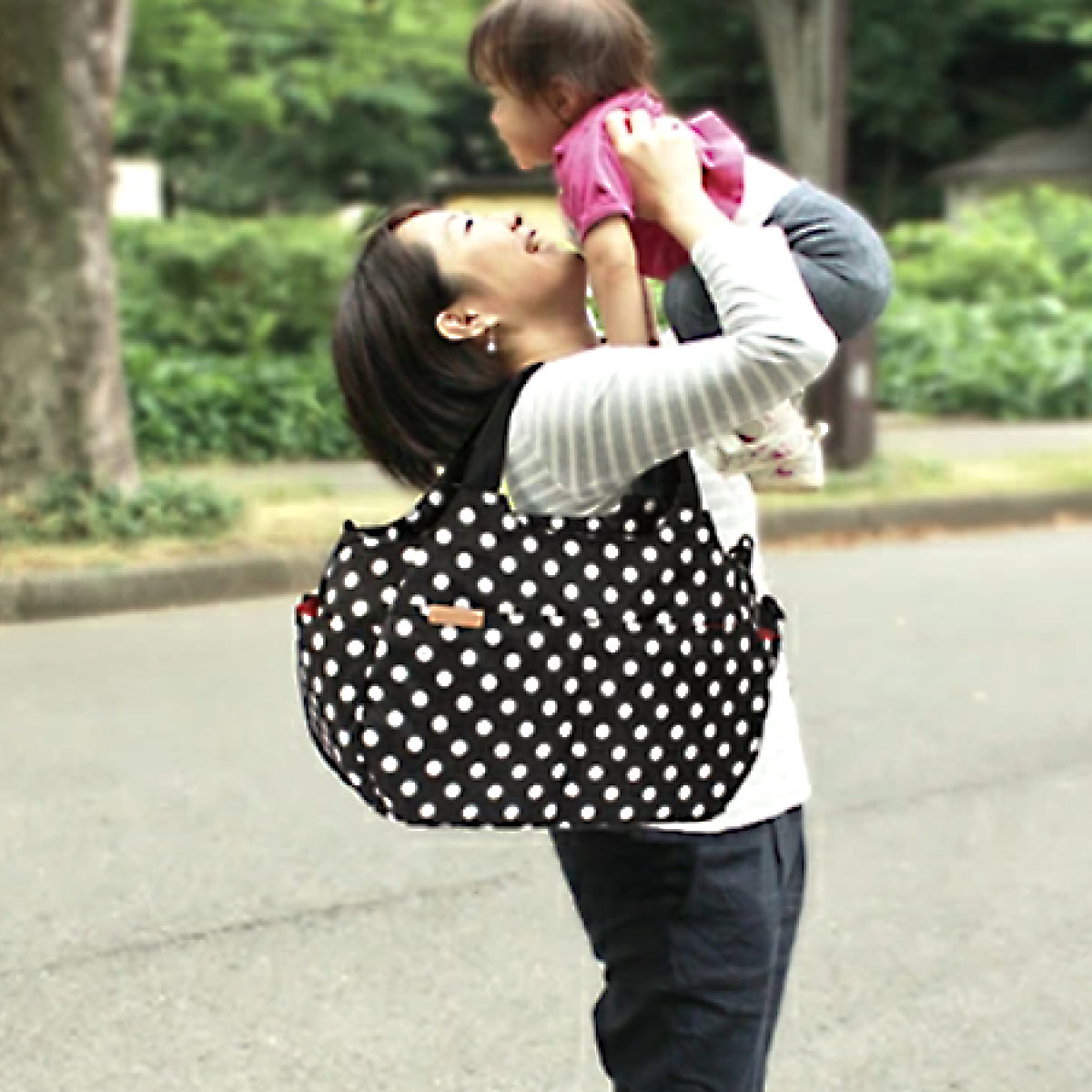 楽天市場】マザーズバッグ 2WAY マシュマロ トートバッグ ハンナフラ