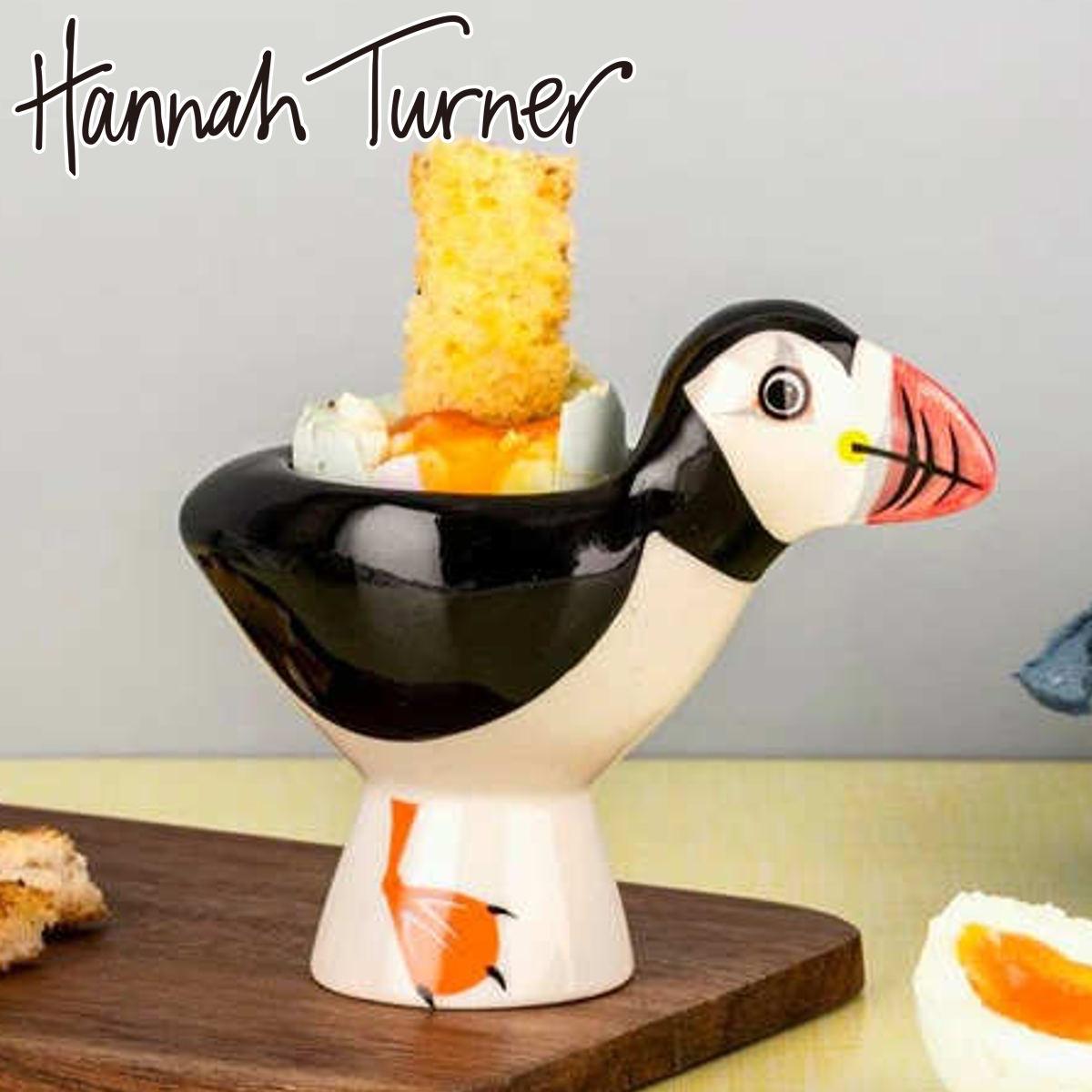 楽天市場】エッグカップ Hannah Turner Egg cups パフィン （ ハンナ