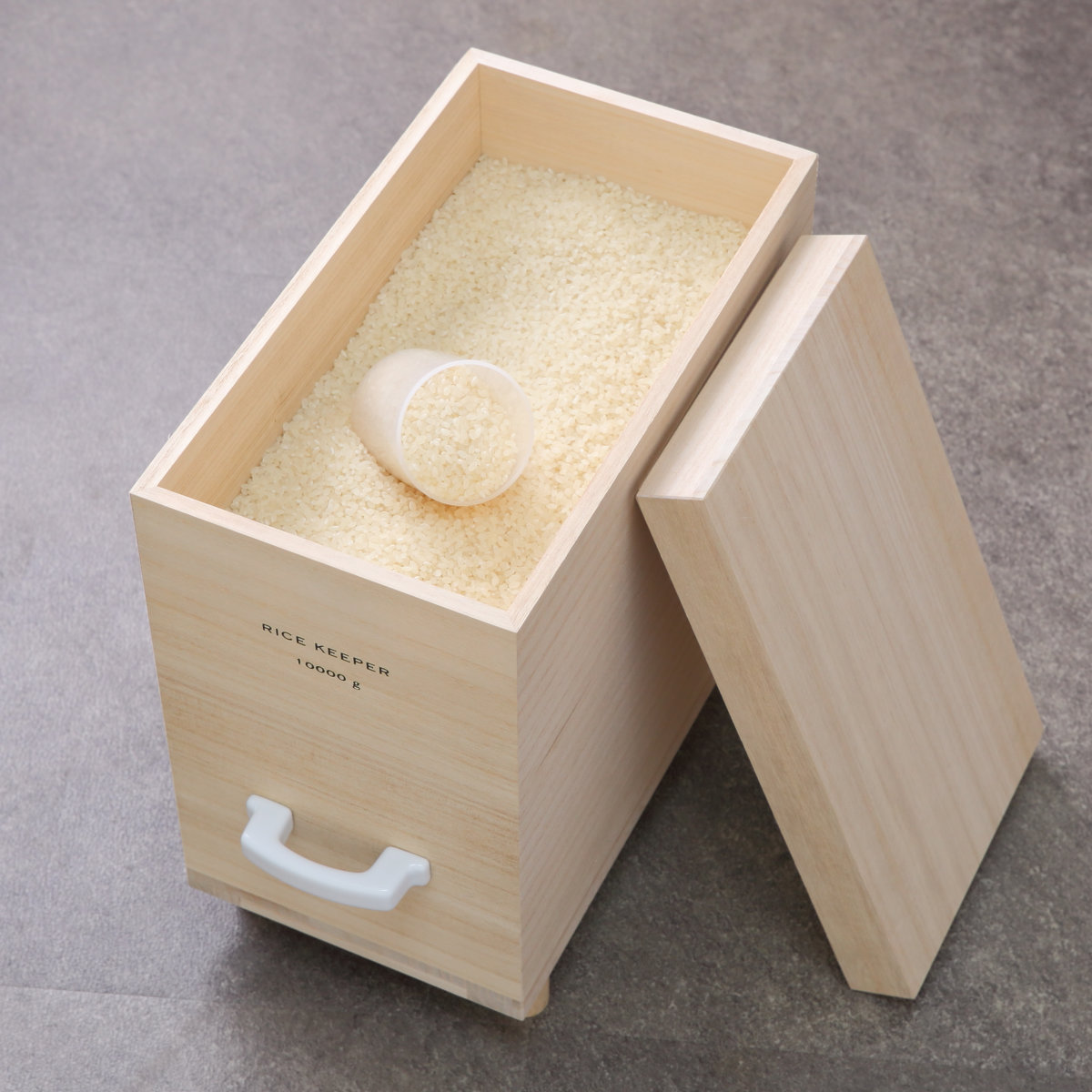 楽天市場】ライスストッカー 技物専科 米びつ 10kg用 キャスター付き