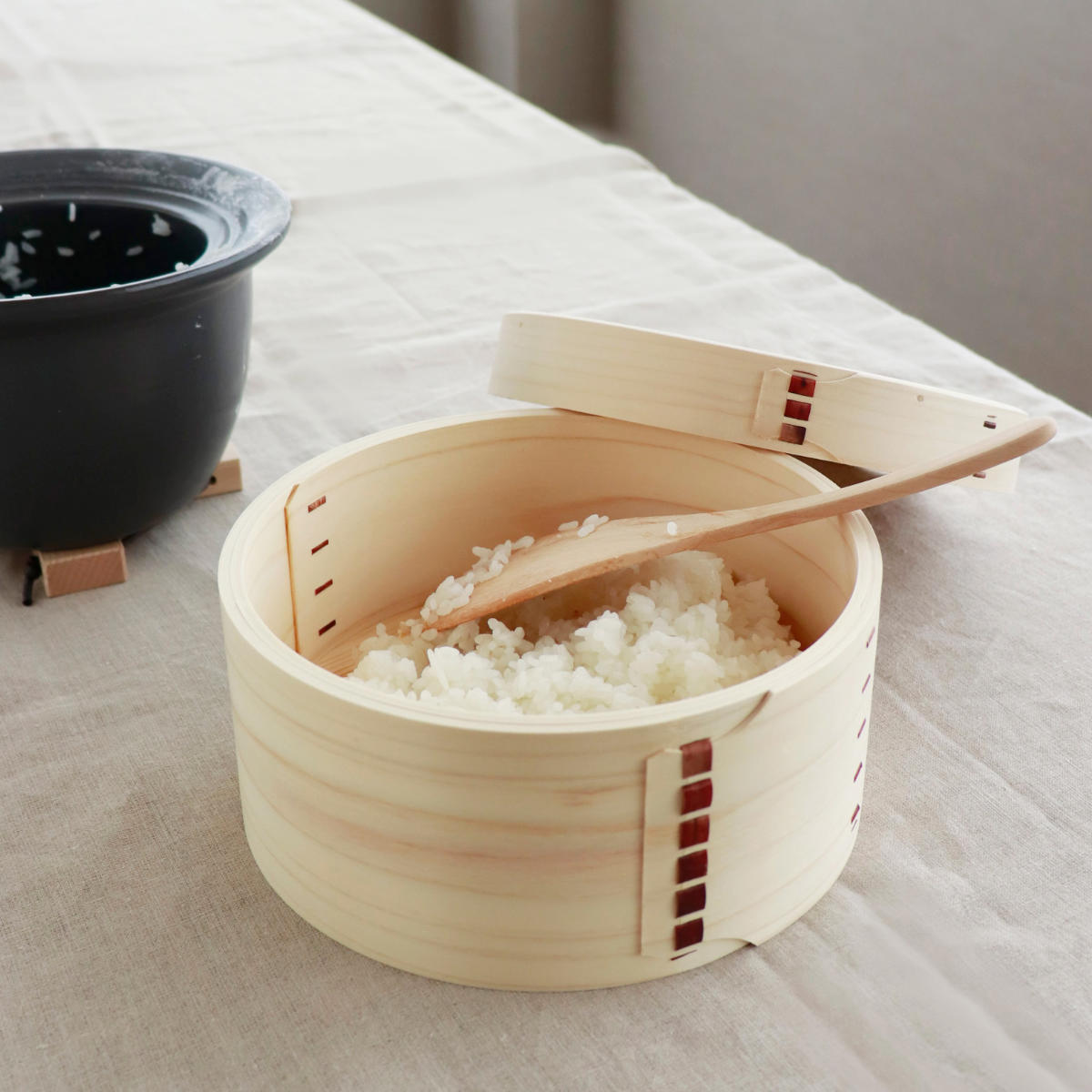 楽天市場】おひつ 3合 4合 わっぱのおひつ 7寸 （ SALIU サリウ 木製