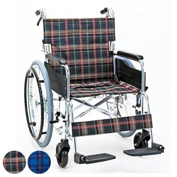 楽天市場】車いす 自走式 背折れタイプ KS50ワイドタイプ 座面幅46cm